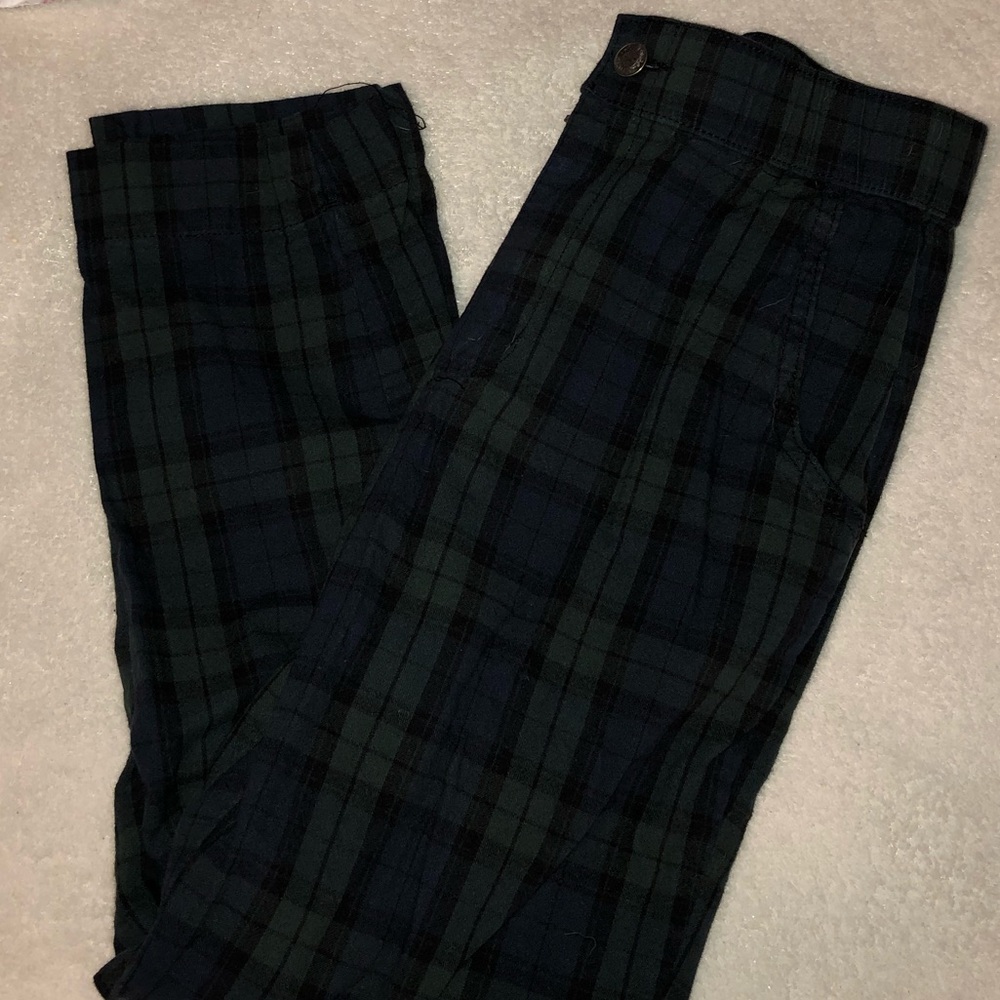 Plaid pants